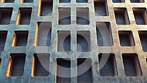 geometric box abstract pattern stone wall texture