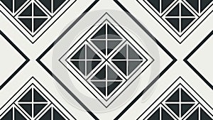 Geometric Building Facade Pattern Vector, vector design Generative AI