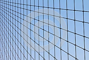 Geometric Cable Pattern of the Brooklyn Bridge