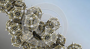 Geometric cell cluster nanotechnology design