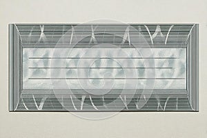 Geometric Check Design with Textured Background and Lines