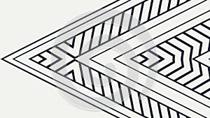 Geometric Chevron Pattern, Modern Abstract Design Element, vector design Generative AI