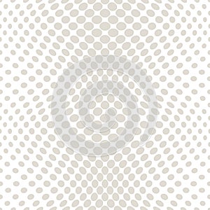 Geometric circles gradient halftone seamless subtle pattern