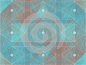 Geometric Colorful Background Vector