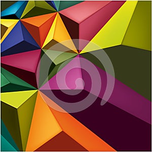 Geometric colour background