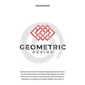 Geometric Creative logo design