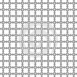 Geometric crisscross classic pattern photo