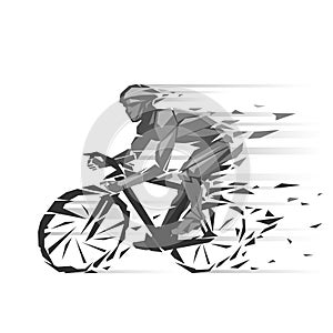 Radfahrer illustrationen 