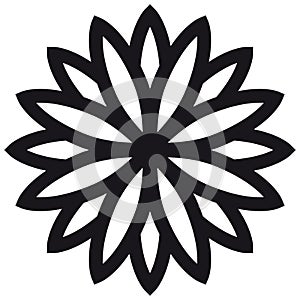 Geometric decoration (vector)