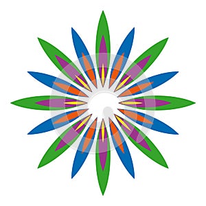 Geometric decoration (vector)