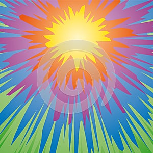 Geometric decoration (vector)