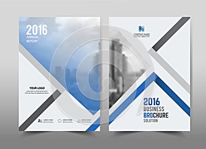 Geometric design on background.Brochure template layout