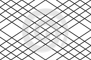 Geometric of diagonal rhombus stripe pattern. Set 2
