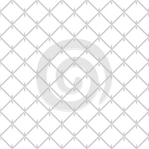 Geometric diagonal seamless pattern. Repeating modern geometric grid background for glass texture. Textile decor vector