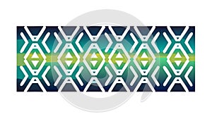 Geometric Diamond Chevron: Dynamic Abstract Pattern, vector design Generative AI