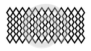 Geometric Diamond Mesh Pattern Vector. Modern, Structure, and Abstract Design, vector design Generative AI