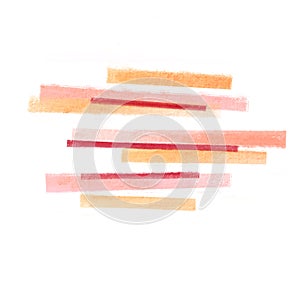 Geometric elements, hand drawn abstract background