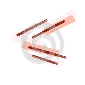 Geometric elements, hand drawn abstract background