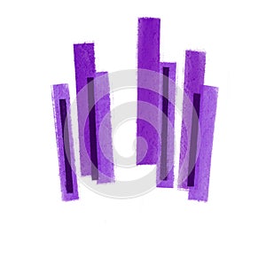 Geometric elements, hand drawn abstract background