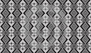 Geometric ethnic oriental seamless pattern