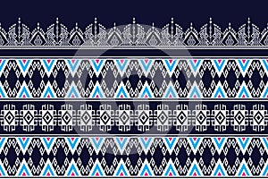 Geometric ethnic pattern traditional Design for background,carpet,wallpaper,clothing,wrapping,Batik,fabric,sarong.