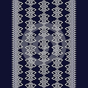 Geometric ethnic pattern traditional Design for background,carpet,wallpaper,clothing,wrapping,Batik,fabric,sarong.