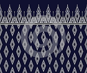 Geometric ethnic pattern traditional Design for background,carpet,wallpaper,clothing,wrapping,Batik,fabric,sarong.