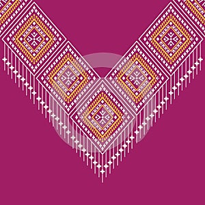 Geometric ethnic pattern traditional Design for background,carpet,wallpaper,clothing,wrapping,Batik,fabric,sarong.