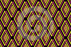 Geometric ethnic pattern traditional Design for background,carpet,wallpaper,clothing,wrapping,Batik,fabric,sarong,Vector illustrat