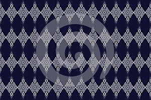 Geometric ethnic pattern traditional Design for background,carpet,wallpaper,clothing,wrapping,Batik,fabric,sarong,Vector illustrat