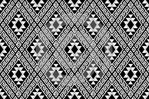 Geometric ethnic pattern traditional Design for background,carpet,wallpaper,clothing,wrapping,Batik,fabric,sarong,Vector illustrat