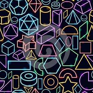 Geometric Figures Seamless Pattern