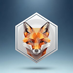 Minimalist placed against a gradient blue background adding depth to the