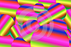 Geometric fulcolor background