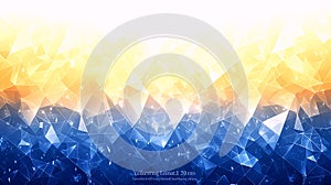 Geometric Gradient Background with Network Lines