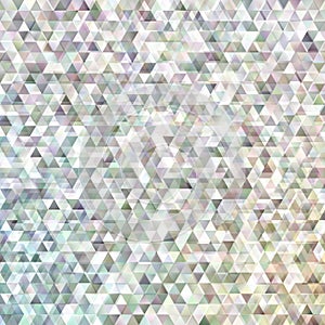 Geometric gradient triangle polygon background - vector design