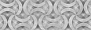 Geometric gray diamond pattern background, digital wall tile dekor design photo
