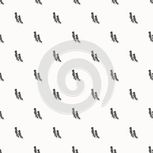 Geometric gray simple seamless abstract pattern