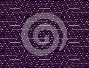 Geometric grid seamless pattern