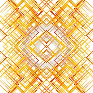 Geometric grid, mesh seamlessly repeatable pattern. Monochrome r