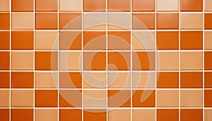 Geometric Grid Pattern light orange Ceramic Tile Wall Texture