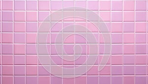Geometric Grid Pattern light pink Ceramic Tile Wall Texture