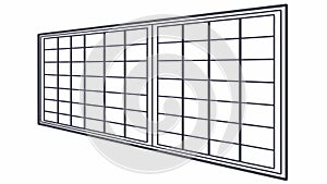 Geometric Grid Pattern, Modern Abstract Design Element, vector design Generative AI