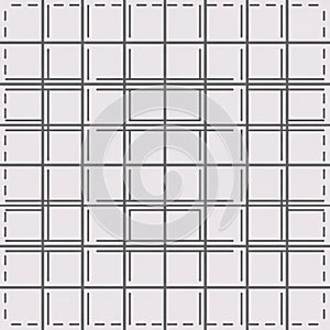 Geometric grid pattern with overlapping lines forming squares and rectangles