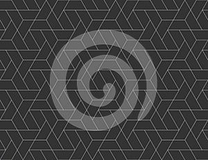 Geometric grid seamless pattern