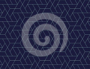 Geometric grid seamless pattern