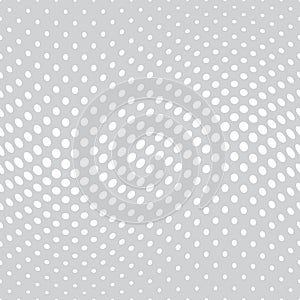 Geometric halftone circle minimal graphic vector pattern