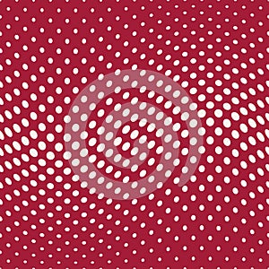 Geometric halftone circle minimal graphic vector pattern