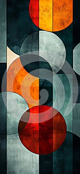 Geometric Harmony: Dynamic Abstract Shapes photo