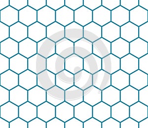 Geometric hexagon minimal grid graphic pattern background